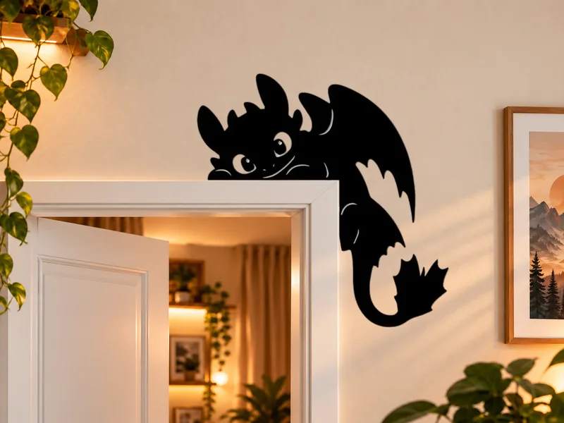 WallArt - Drachenzähmen leicht gemacht 002