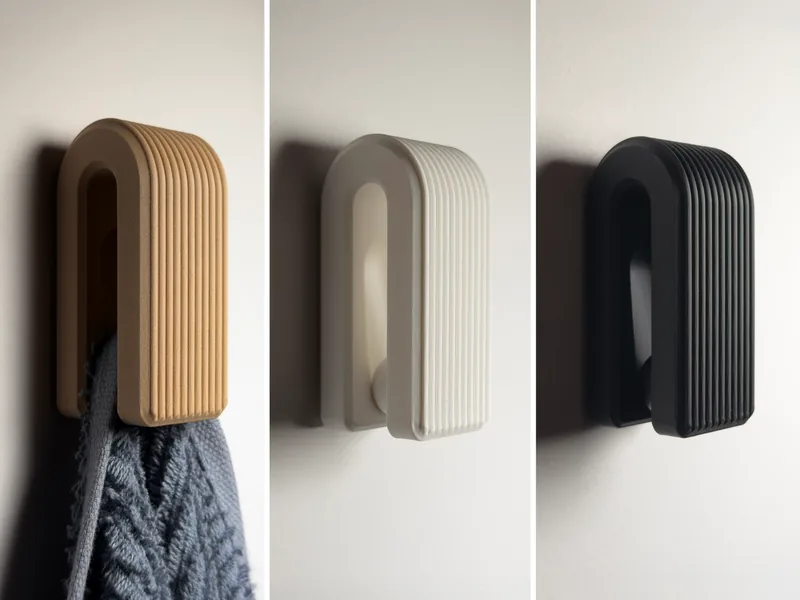 Auto-locking Hanger - Gravity Towel Hook - Ribbed