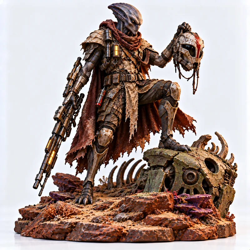 Sci Fi Series - Alien Bounty Hunter