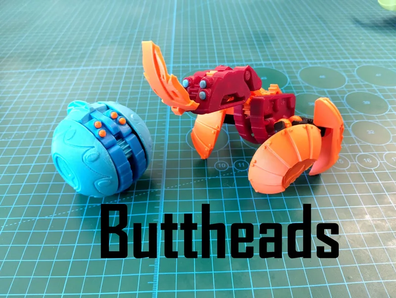 Buttheads | Action figures with headbutting playfeature
