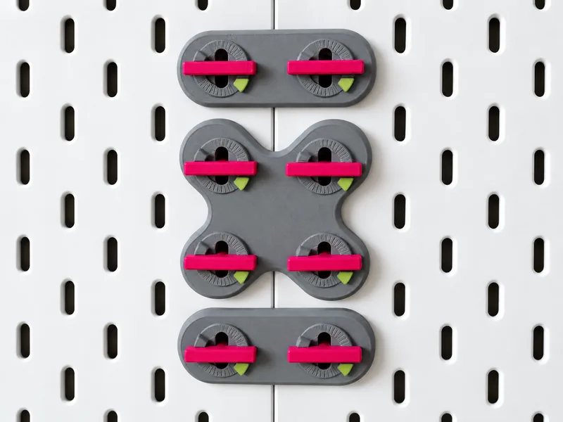 SKÅDIS Quarter-Turn Locking Board Connectors