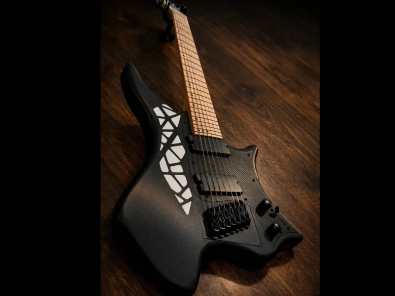 7 string electric guitar. No AMS