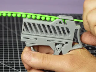 BB Launcher with Feed Strip