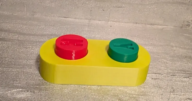 Bluey Fidget Clicker-Yes or No