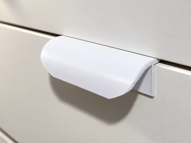 Edge-Mount Drawer & Cabinet Handle