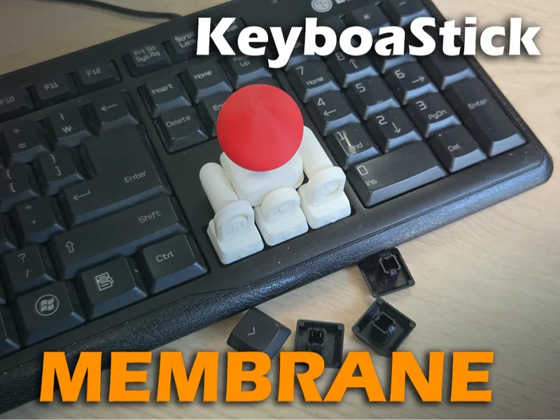 KeyboaStick Membrane (Joystick Keycap)