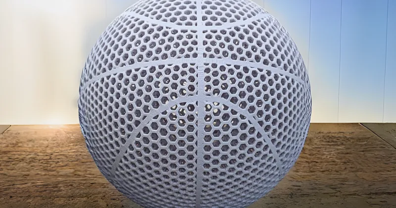 Airless Basketball Models – Double Lattice – Bounces great!