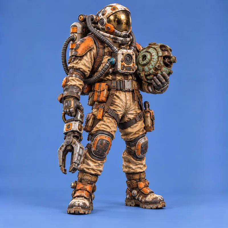 Sci Fi Series - Salvage Wreck Scrapper