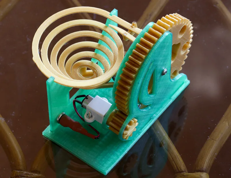 Motorised Marble Machine