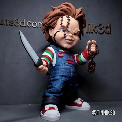 "CHUCKY" figurine for 3D printing. No AMS / Multi-Part / 3MF € 8.08