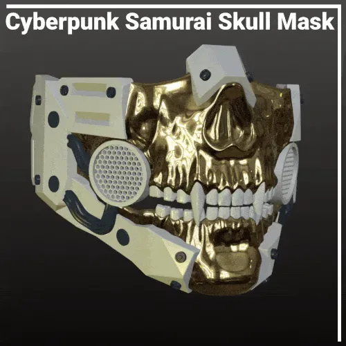 Cyberpunk Samurai Skull Mask € 5 -10% € 4.50