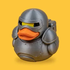 Fallout Power Armor Rubber Duck - Sci-Fi Figurine Free