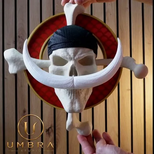 Skull Whitebeard One Piece Fan Art € 7.50