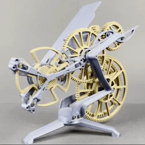 The remontoir gravity escapement mechanism Free