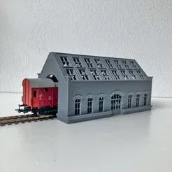 VICTORIAN ENGINE SHED | HO SACALE | (1:87) € 7.14