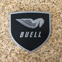 Buell American Motorcycles Pegasus Logo SignFree