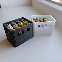 AA / AAA Battery Holder Beer Crate€ 2