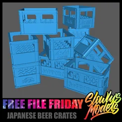 FREE FILE FRIDAY Japanese Beer CratesFree