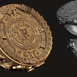 Mayan Calendar Gents Signet Ring€ 69.55-50%€ 34.77