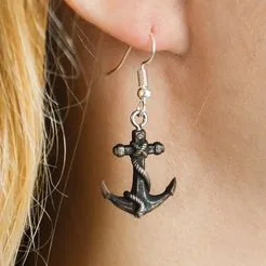 Anchor earring Marine€ 2+