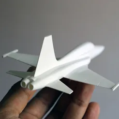 Easy to print F5 Tiger aircraft scale model 1/64Open priced