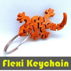 Flexi Articulated Keychain - GeckoFree