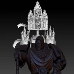 Space Marine Reliquary Backpack (unscaled)Free