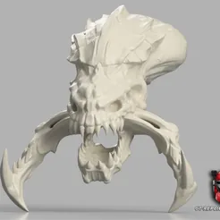 Starcraft Brood War - Hydralisk Skull trophy 1:1 Scale€ 13