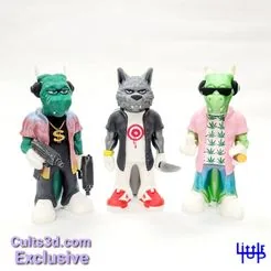 Wolf and Dragon custom figure collection#1€ 1.77