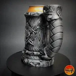 Wolf Crest Can Cozy Dice Tower€ 3.12