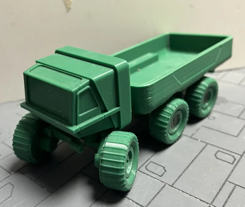 Tabletop Sci Fi Rover truckFree