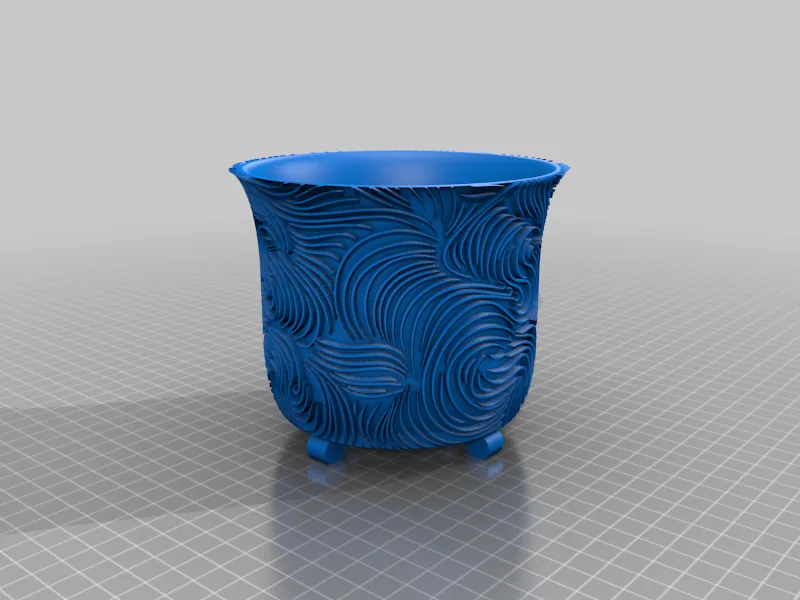 Swirly Planter