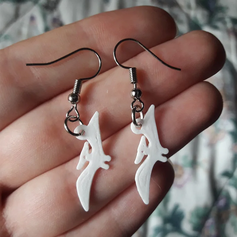 Dinosaur pendant / necklace charm / earrings
