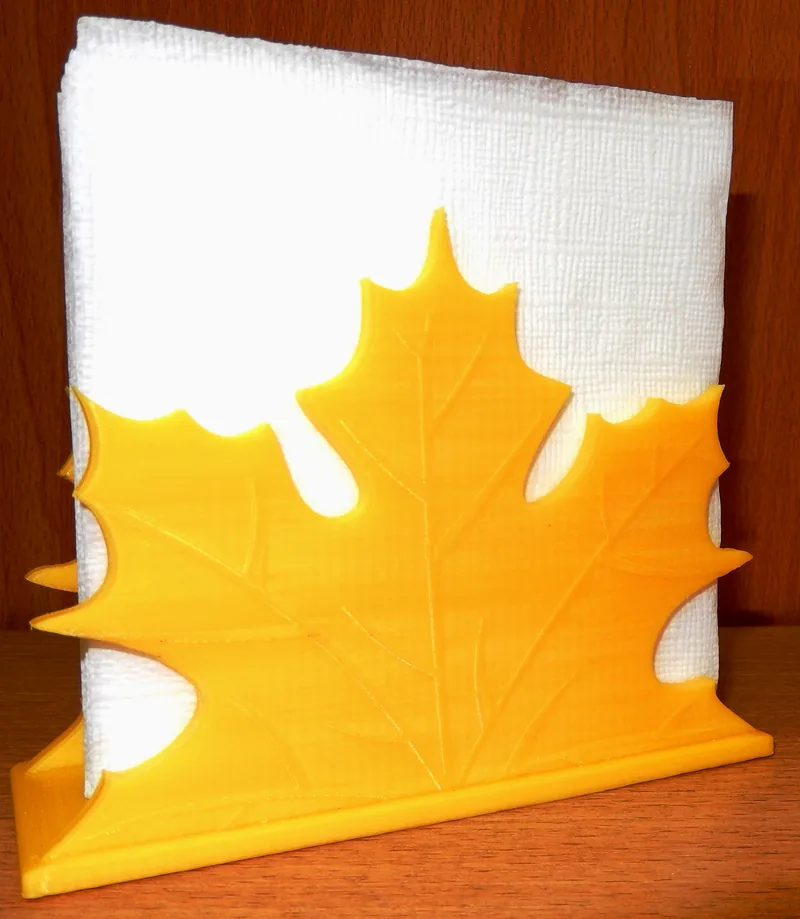 Napkin holder  Leaf fall