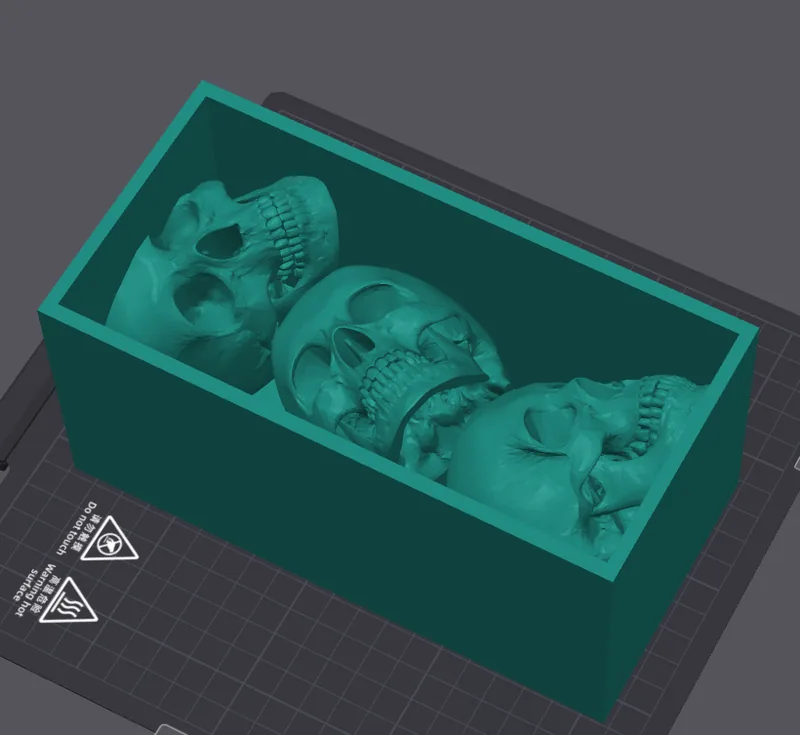 Skull Book Nook