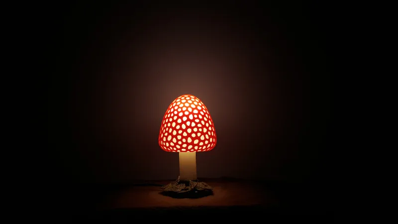 Mushroom Lamp