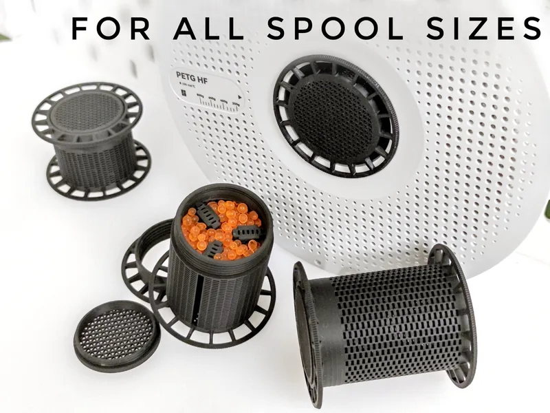 High Performance Spool Desiccant Container Holder