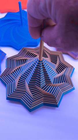 My 10 star fidget design